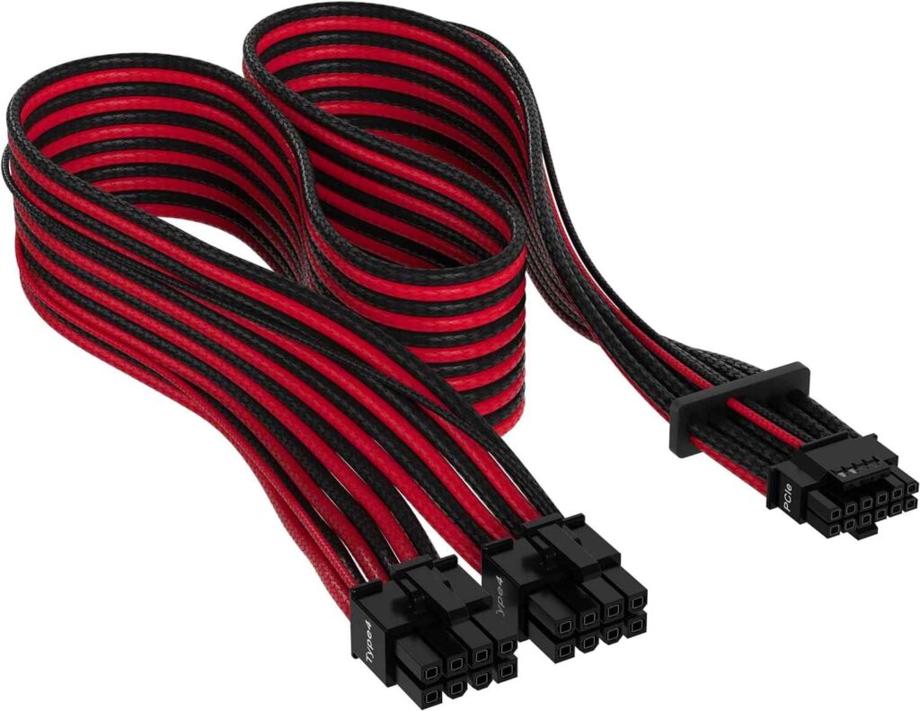 Corsair Premium 600W PCIe 5.0 (red) | graphics card power cable