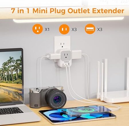 TESSAN Multi Plug Outlet Extender