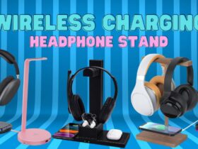 wireless charging headphone stand
