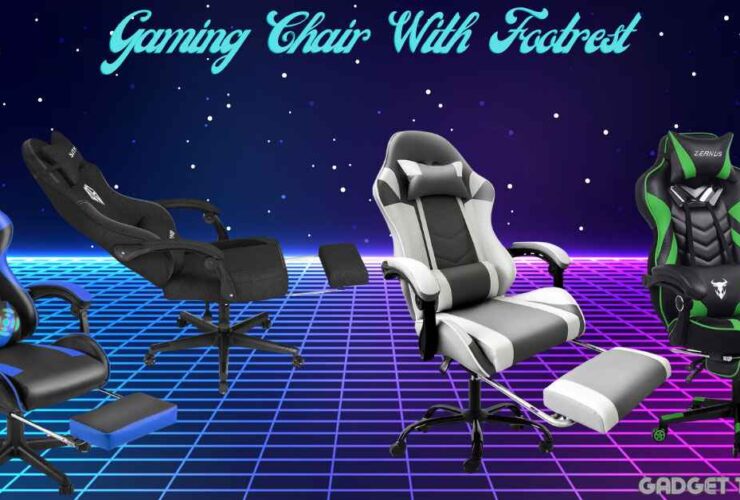 Gaming Chair With Footrest