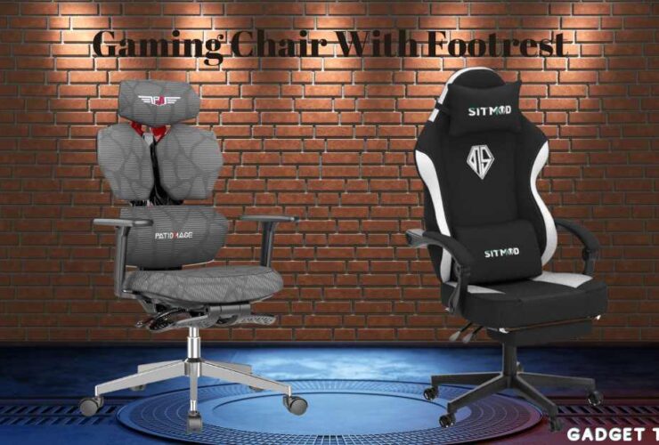 Patiomage Gaming Chair With Footrest