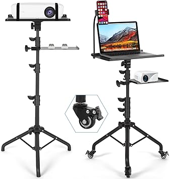Portable laptop floor stand (1)