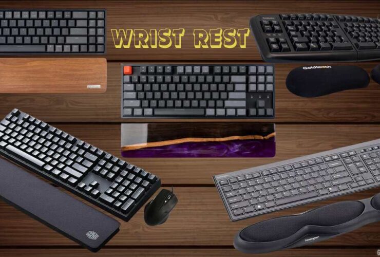 logitech keyboard wrist rest